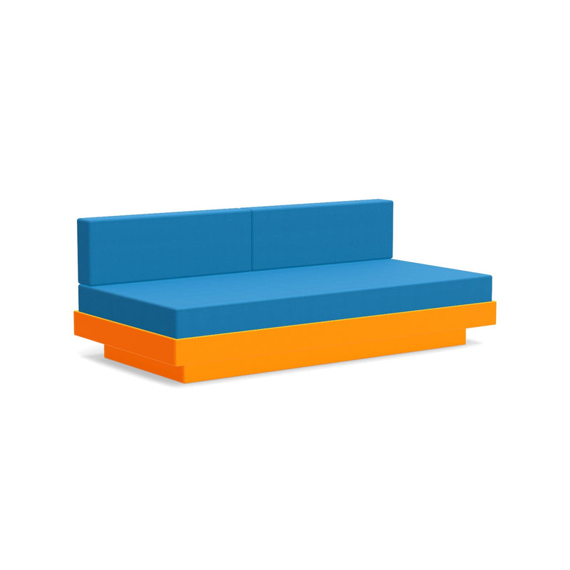 Platform One Sectional Sofa - Loll Designs - Outdoor Furniture - Black - Charcoal - HORNE