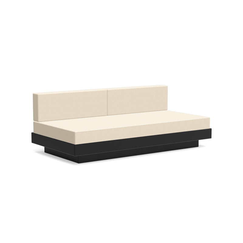 Platform One Sectional Sofa - Loll Designs - Outdoor Furniture - Black - Charcoal - HORNE