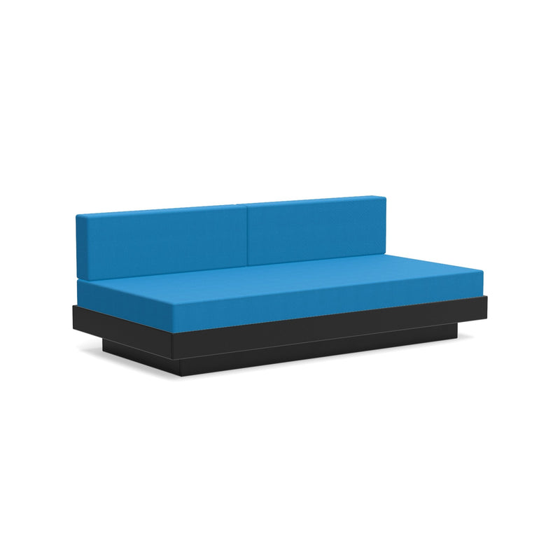 Platform One Sectional Sofa - Loll Designs - Outdoor Furniture - Black - Charcoal - HORNE