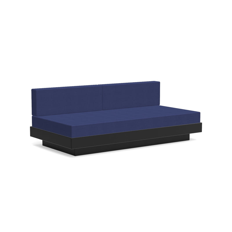 Platform One Sectional Sofa - Loll Designs - Outdoor Furniture - Black - Charcoal - HORNE