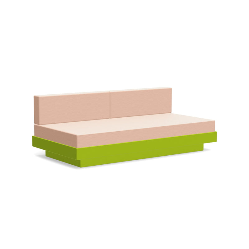 Platform One Sectional Sofa - Loll Designs - Outdoor Furniture - Black - Charcoal - HORNE