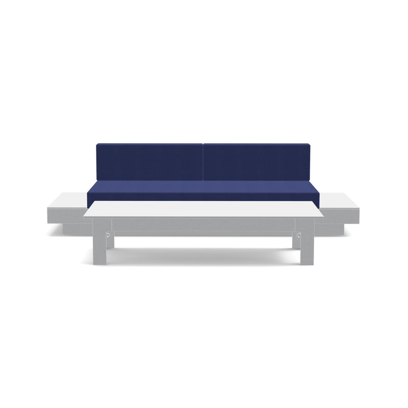 Platform One Sofa With Tables - Loll Designs - Outdoor Furniture - Black - Charcoal - HORNE