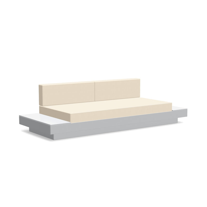 Platform One Sofa With Tables - Loll Designs - Outdoor Furniture - Black - Charcoal - HORNE