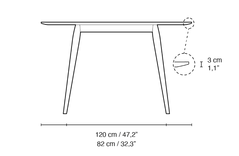PLAYdinner Round Dining Table - Bruunmunch - Tables - 39.4