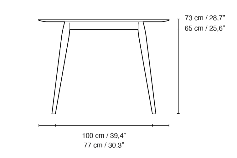 PLAYdinner Round Dining Table - Bruunmunch - Tables - 39.4