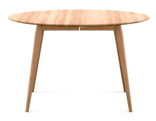 PLAYdinner Round Dining Table - Extendable - Bruunmunch - Tables - Natural Oil - No Plates - HORNE