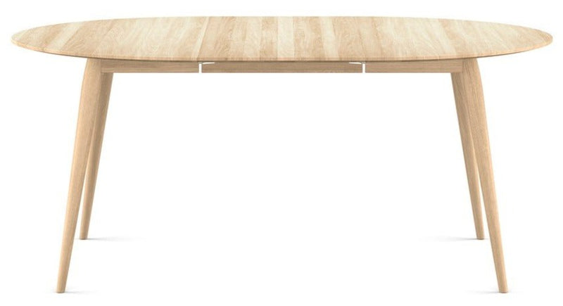 PLAYdinner Round Dining Table - Extendable - Bruunmunch - Tables - Natural Oil - No Plates - HORNE