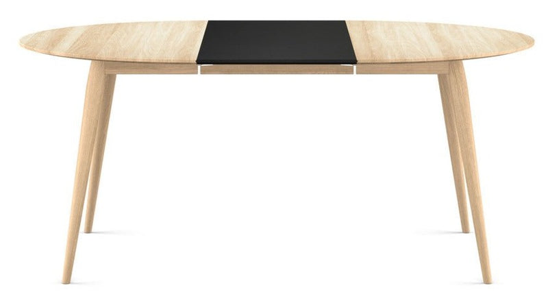 PLAYdinner Round Dining Table - Extendable - Bruunmunch - Tables - Natural Oil - No Plates - HORNE