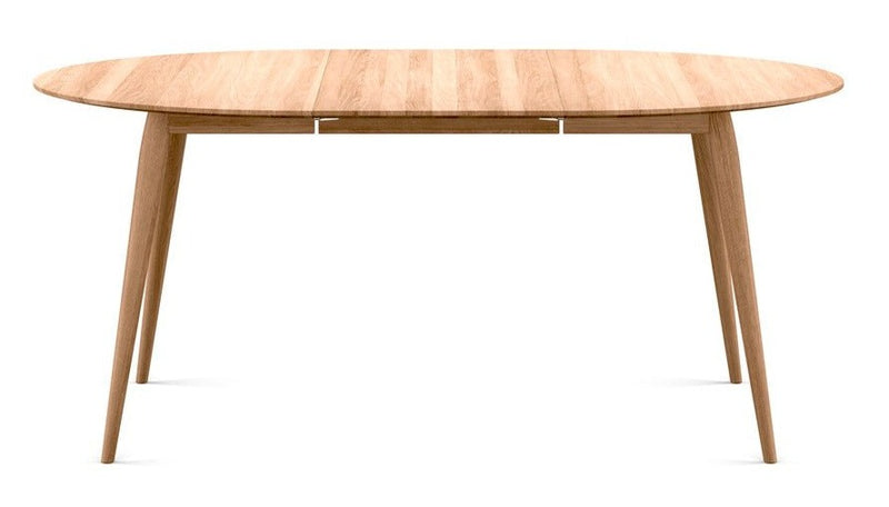 PLAYdinner Round Dining Table - Extendable - Bruunmunch - Tables - Natural Oil - No Plates - HORNE