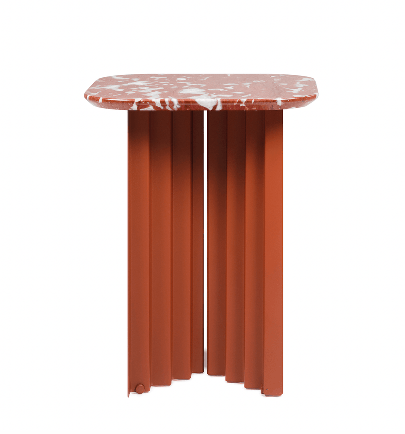 Plec Rectangular Coffee Table - Small - RS Barcelona - Tables + Desks - White Metal - HORNE