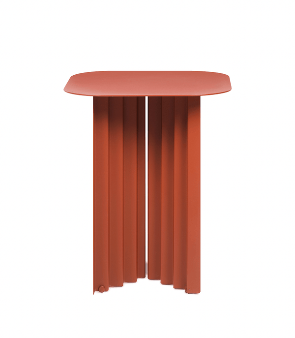 Plec Rectangular Coffee Table - Small - RS Barcelona - Tables + Desks - Terracotta Metal - HORNE