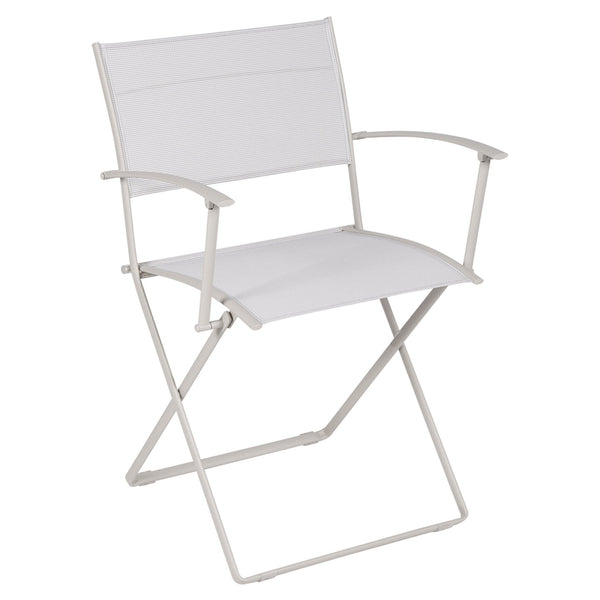 Plein Air Armchair - Stereo Fabric - Set of 2 - Fermob - Outdoor Furniture - Clay Grey - HORNE