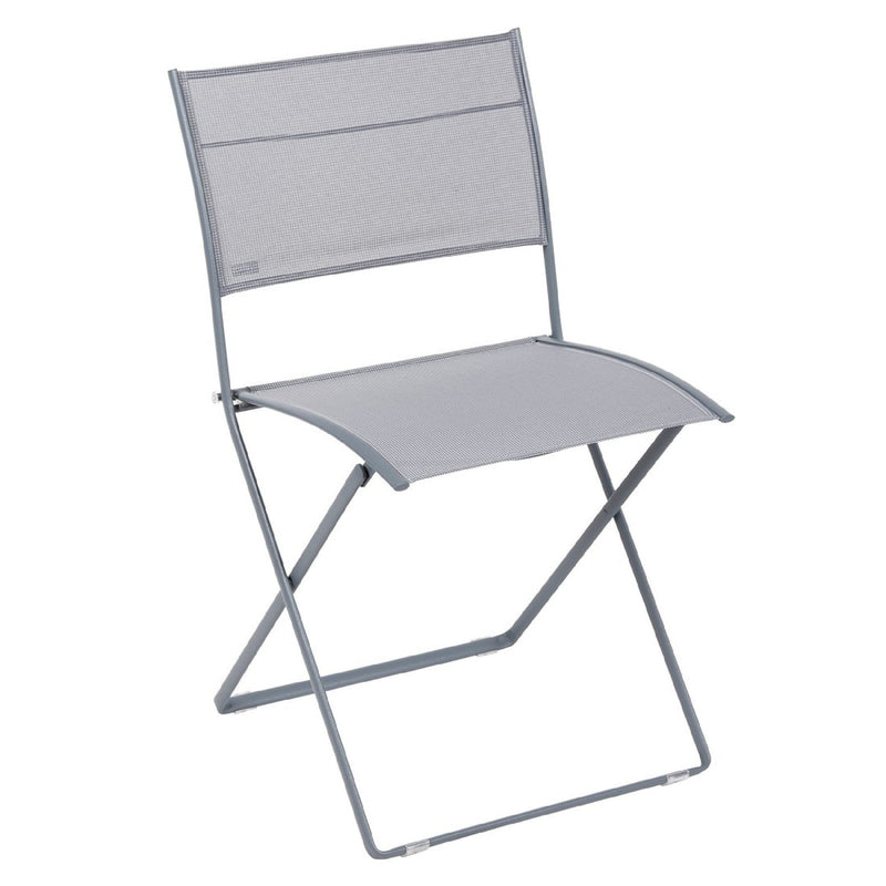 Plein Air Side Chair Stereo Fabric - Set of 2 - Fermob - Outdoor Furniture - Red Ochre - HORNE