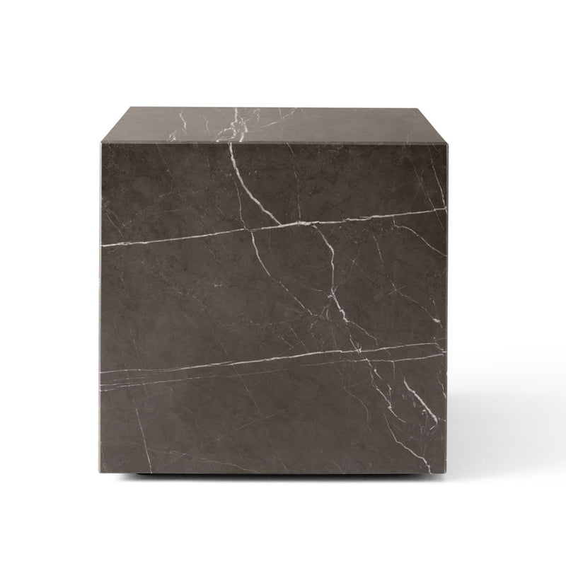 Plinth - Audo Copenhagen - Tables + Desks - Tall - Calacatta Viola Marble - HORNE