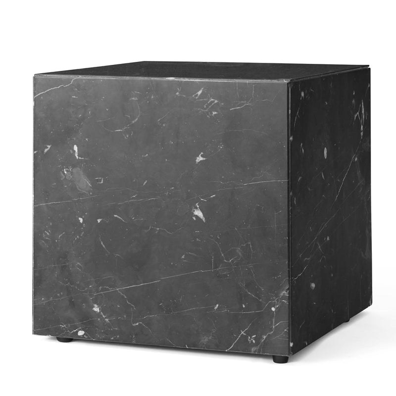 Plinth - Audo Copenhagen - Tables + Desks - Tall - Calacatta Viola Marble - HORNE