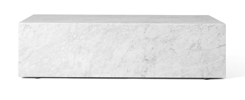 Plinth - Audo Copenhagen - Tables + Desks - Tall - Calacatta Viola Marble - HORNE