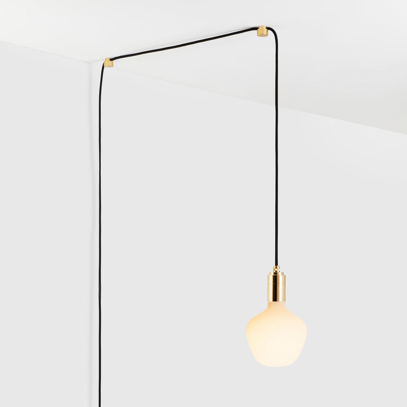Plug - In Pendant - Tala - Brass - Voronoi I - HORNE
