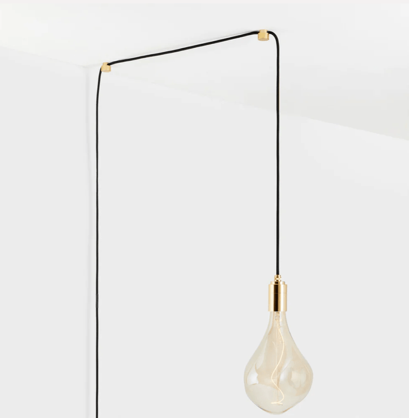 Plug - In Pendant - Tala - Brass - Voronoi I - HORNE