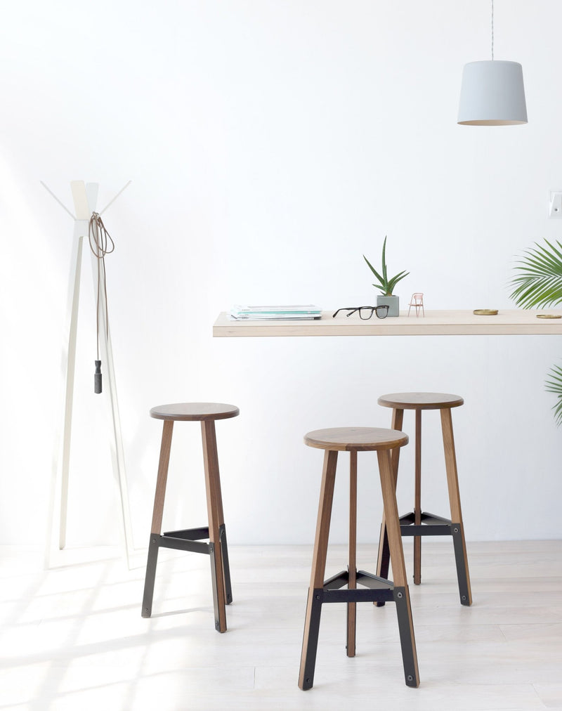 Poet Stool - Misewell - Stools + Benches + Ottomans - HORNE