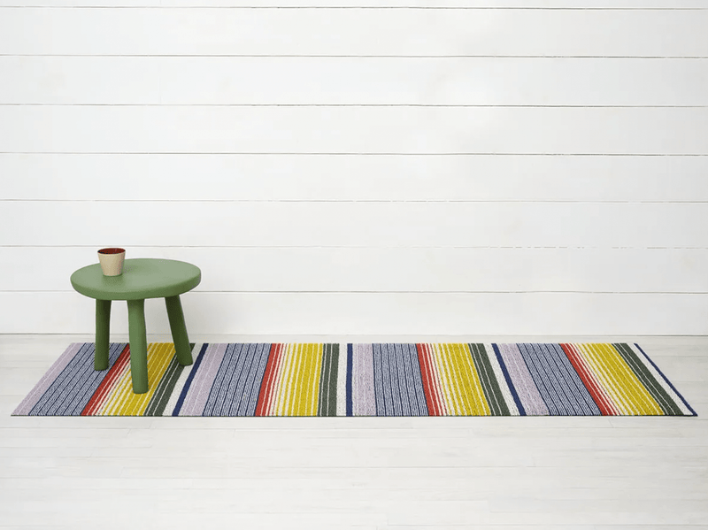 Pop Stripe Shag Rug - Chilewich - Rugs - Doormat - Multi - HORNE