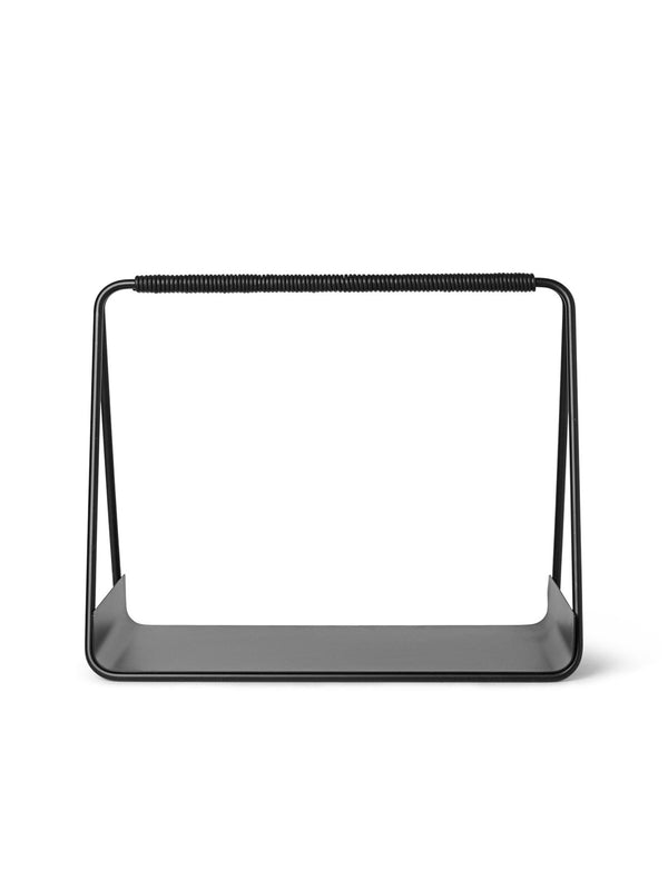 Port Wood Basket - Ferm Living - Fireplace - Brass - HORNE