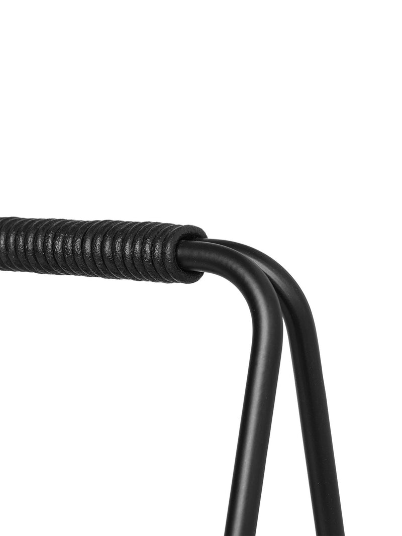 Port Wood Basket - Ferm Living - Fireplace - Black - HORNE