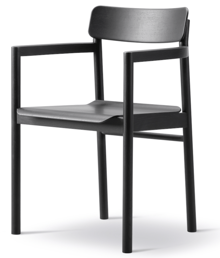 Post Chair - Fredericia - Chairs - Oak Lacquered - HORNE