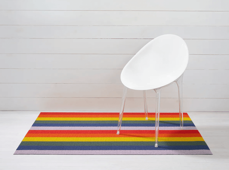 Pride Stripe Shag Rug - Chilewich - Rugs - Apartment Mat - HORNE