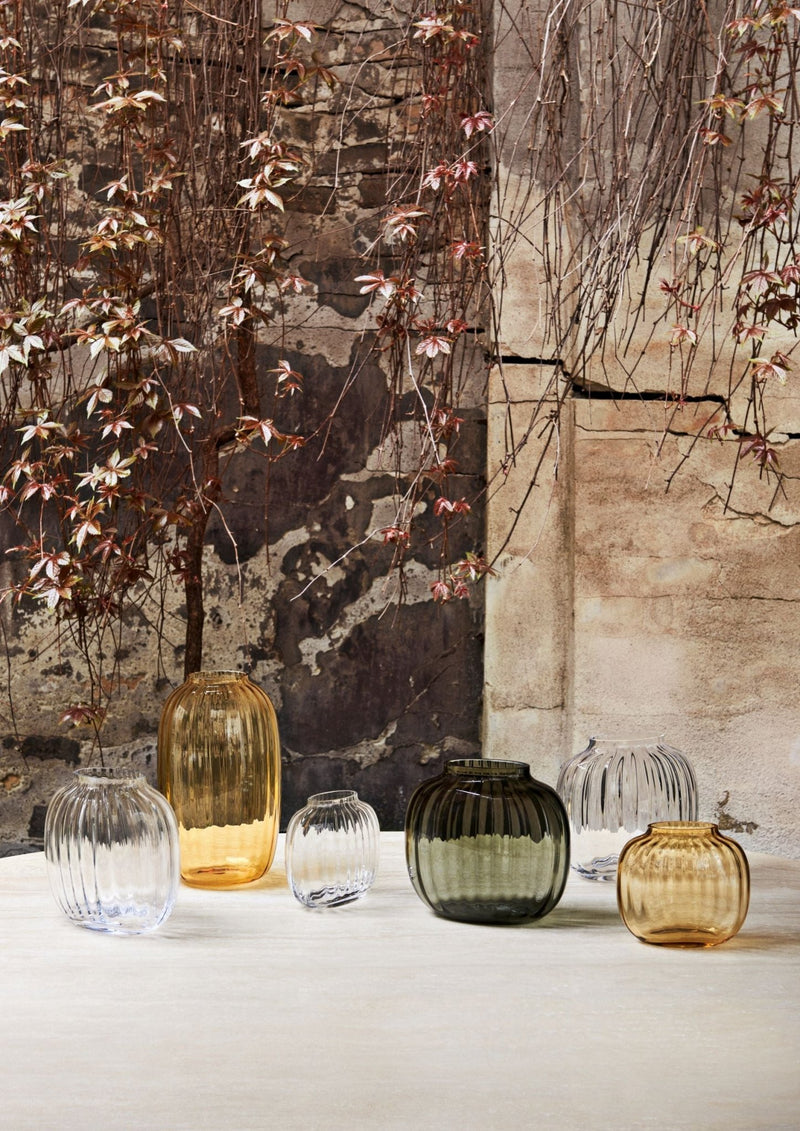 Primula Oval Vase - Clear - Holmegaard - Vases - HORNE