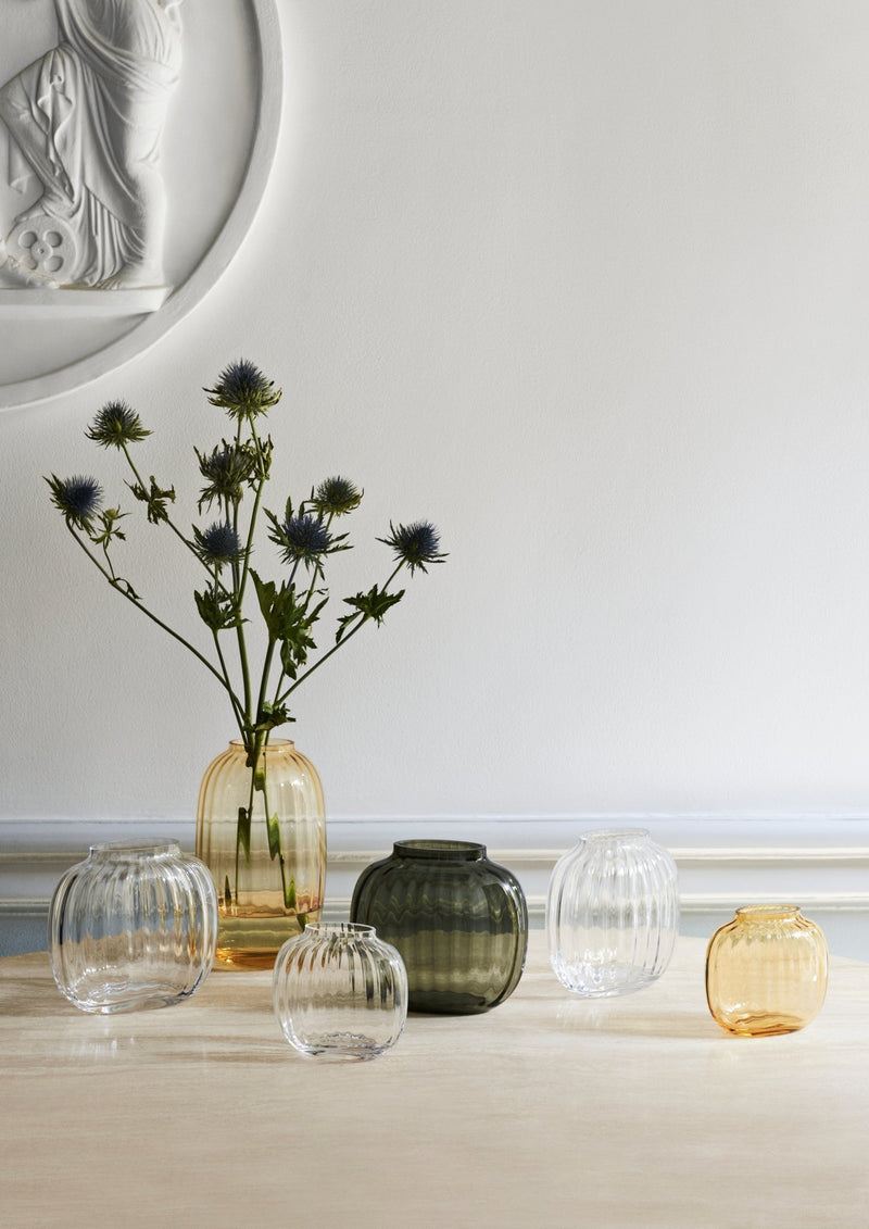 Primula Vase - Amber - Holmegaard - Vases - HORNE