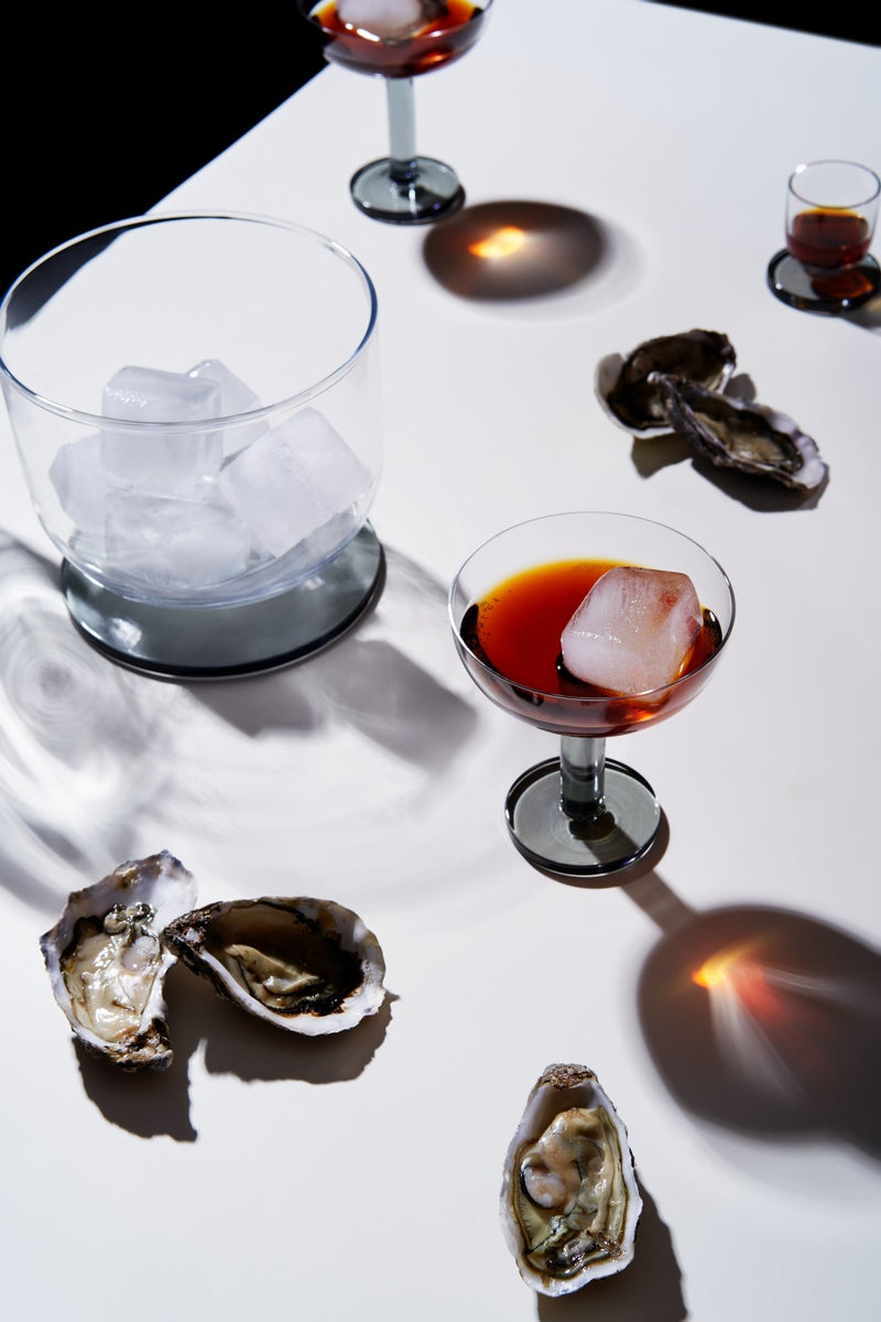 Puck Flute Glass - Set of 2 - Tom Dixon - Beer + Cocktail Glasses - HORNE