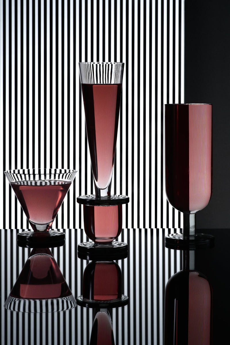 Puck Flute Glass - Set of 2 - Tom Dixon - Beer + Cocktail Glasses - HORNE