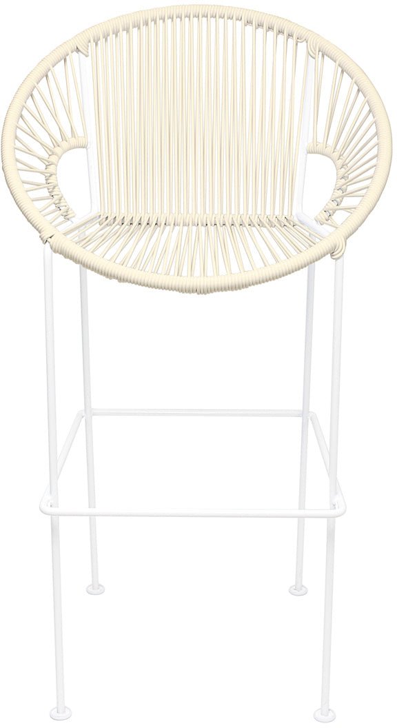 Puerto Stool - White Frame