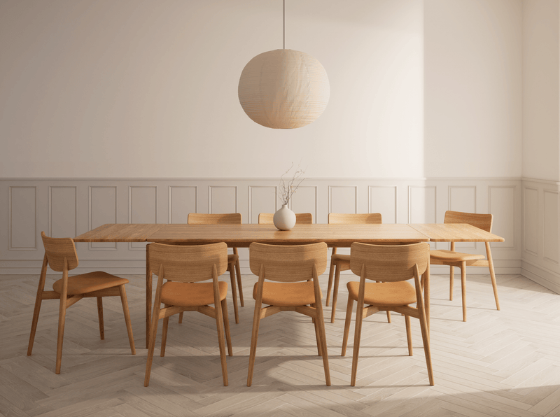 PURE Dining Table - Bruunmunch - Tables - Small - Oak White Oil - HORNE