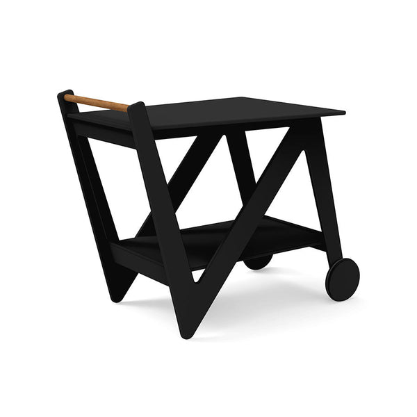 Rapson Bar Cart - Loll Designs - Outdoor Furniture - Black - HORNE