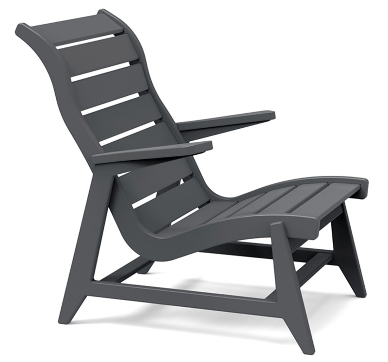 Rapson Chair - Loll Designs - Outdoor Furniture - Black - HORNE