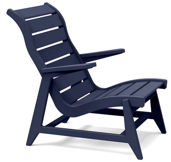 Rapson Chair - Loll Designs - Outdoor Furniture - Navy Blue - HORNE