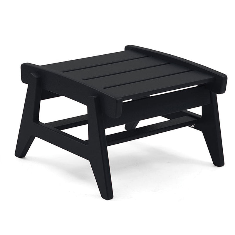 Rapson Ottoman - Loll Designs - Stools + Benches + Ottomans - Black - HORNE
