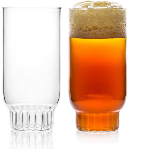 Rasori Large Glass - Set of 2 - Fferrone Design - Glassware - HORNE