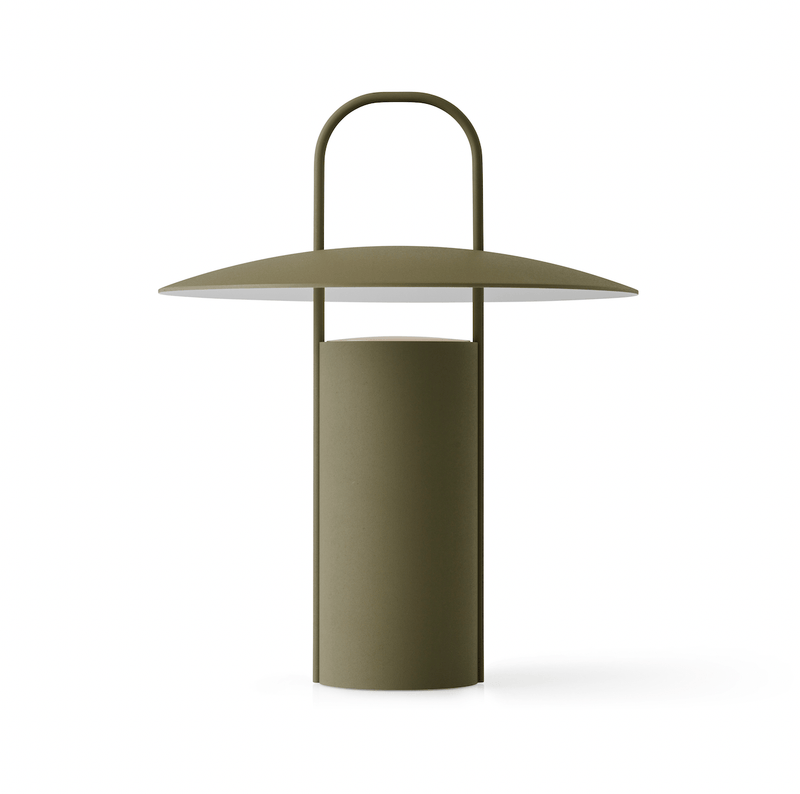 Ray Portable Table Lamp - Audo Copenhagen - Lighting - Dusty Green - HORNE