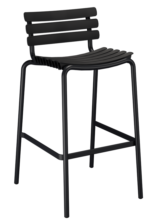 ReCLIPS Outdoor Bar Chair - HOUE - Outdoor Furniture - Black - HORNE