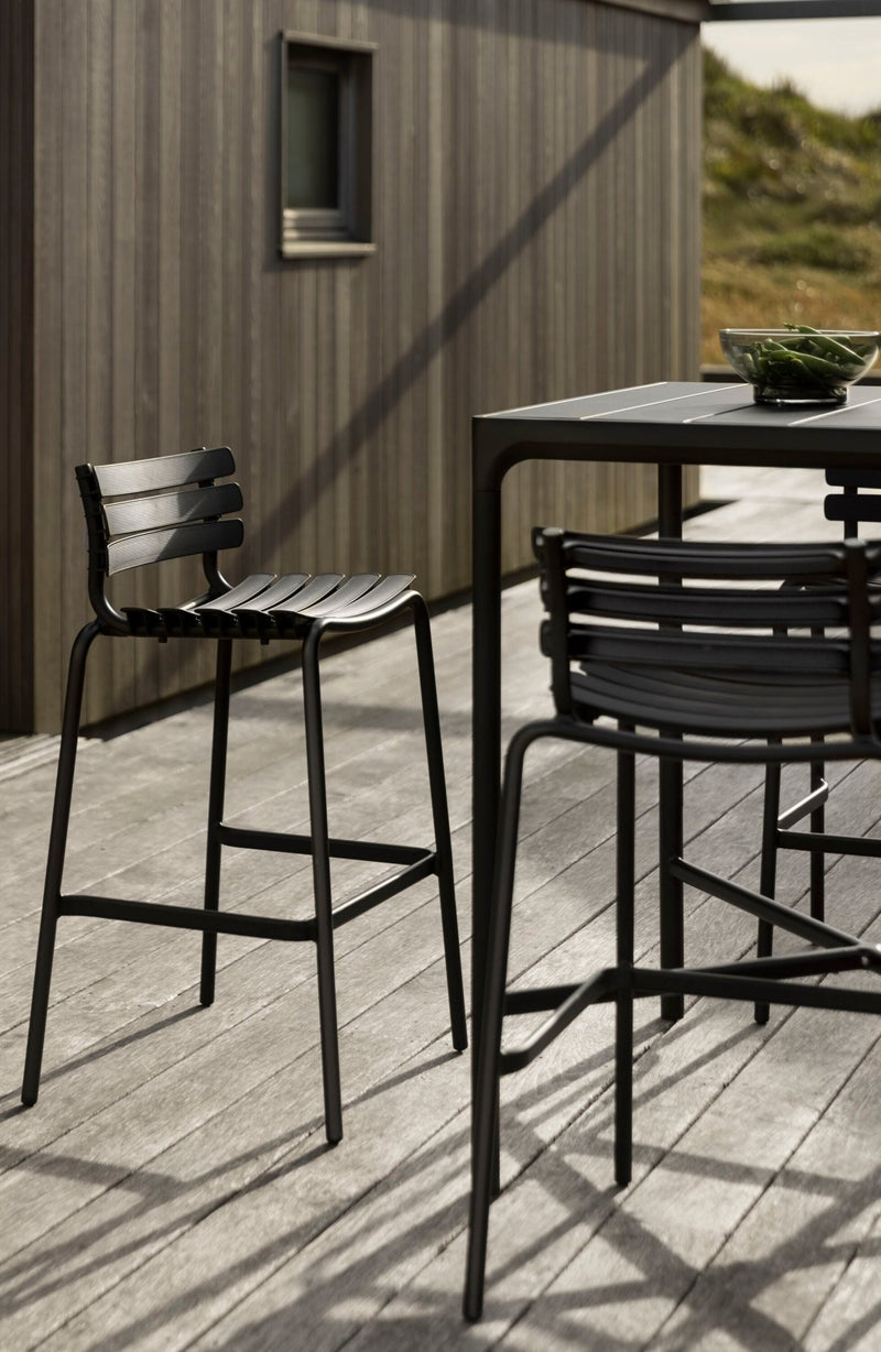 ReCLIPS Outdoor Bar Chair - HOUE - Outdoor Furniture - Black - HORNE