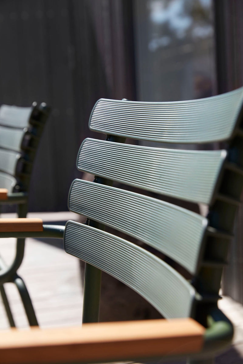 ReCLIPS Outdoor Dining Chair - HOUE - Outdoor Furniture - Sky Blue - Bamboo - HORNE