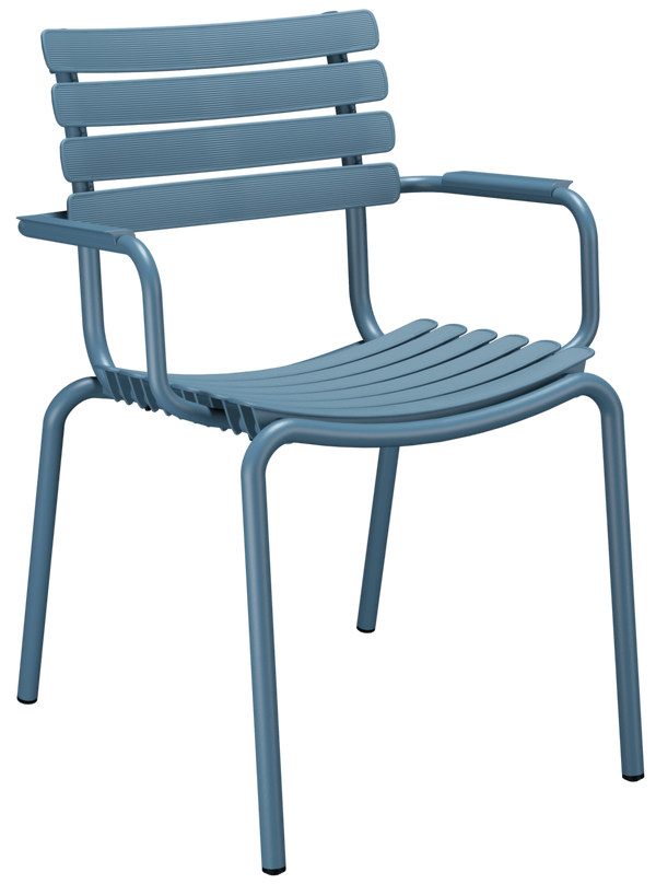 ReCLIPS Outdoor Dining Chair - HOUE - Outdoor Furniture - Sky Blue - Aluminum - HORNE