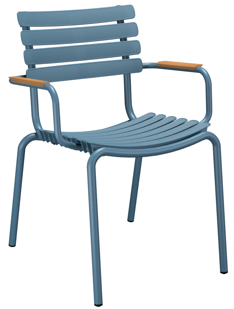 ReCLIPS Outdoor Dining Chair - HOUE - Outdoor Furniture - Sky Blue - Bamboo - HORNE