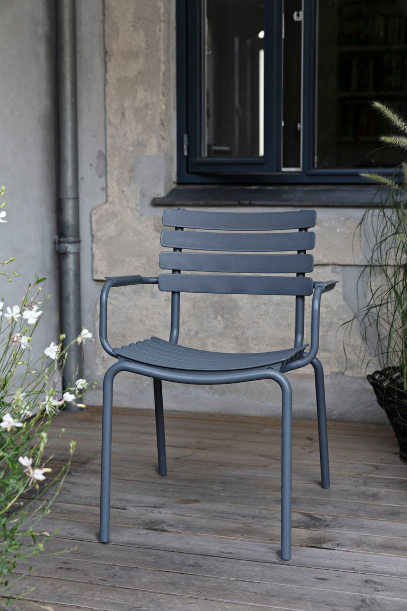 ReCLIPS Outdoor Dining Chair - HOUE - Outdoor Furniture - Sky Blue - Bamboo - HORNE