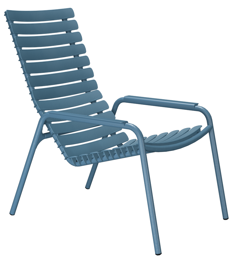 ReCLIPS Outdoor Lounge Chair - HOUE - Outdoor Furniture - Sky Blue - Bamboo - HORNE