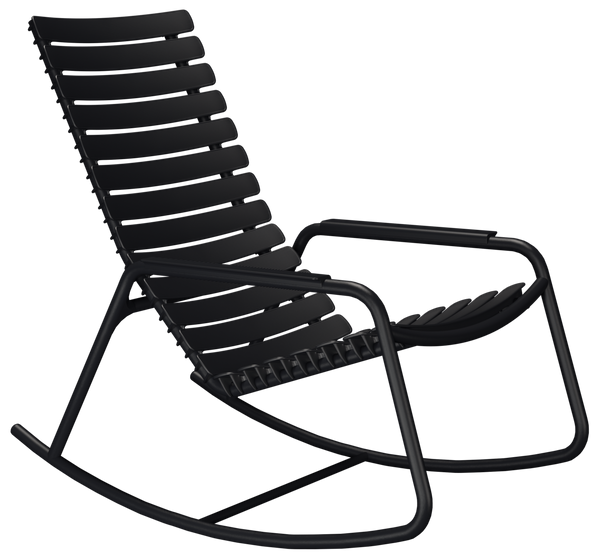 ReCLIPS Outdoor Rocking Chair - HOUE - Outdoor Furniture - Black - Aluminum - HORNE