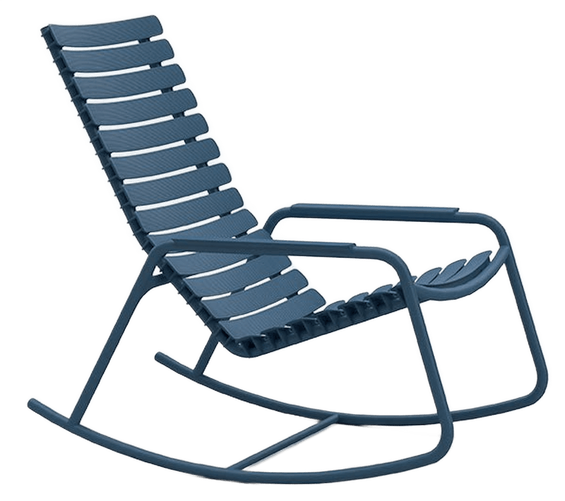 ReCLIPS Outdoor Rocking Chair - HOUE - Outdoor Furniture - Sky Blue - Bamboo - HORNE