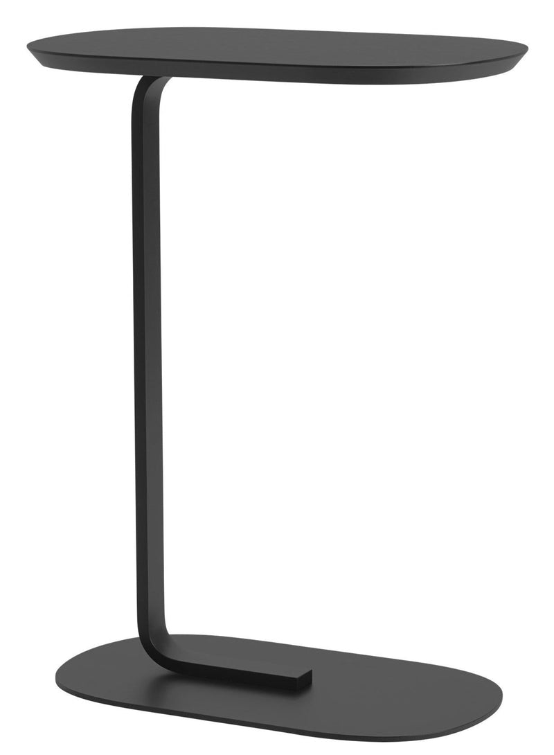 Relate Side Table - Muuto - Bedside Tables - Small - Black - HORNE